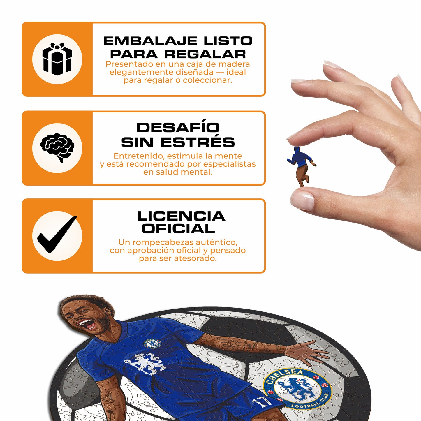 Raheem Sterling - Rompecabezas de Madera