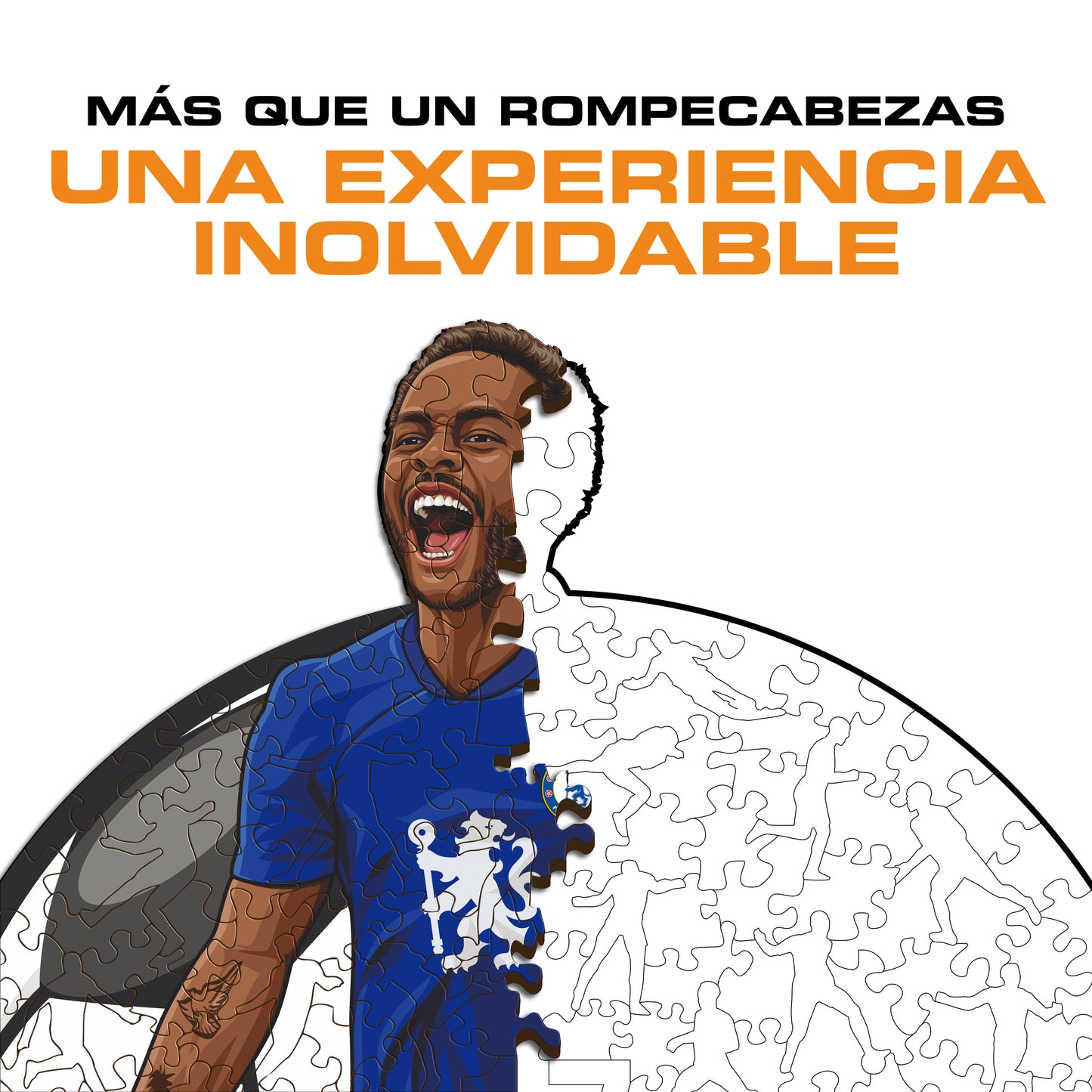 Raheem Sterling - Rompecabezas de Madera