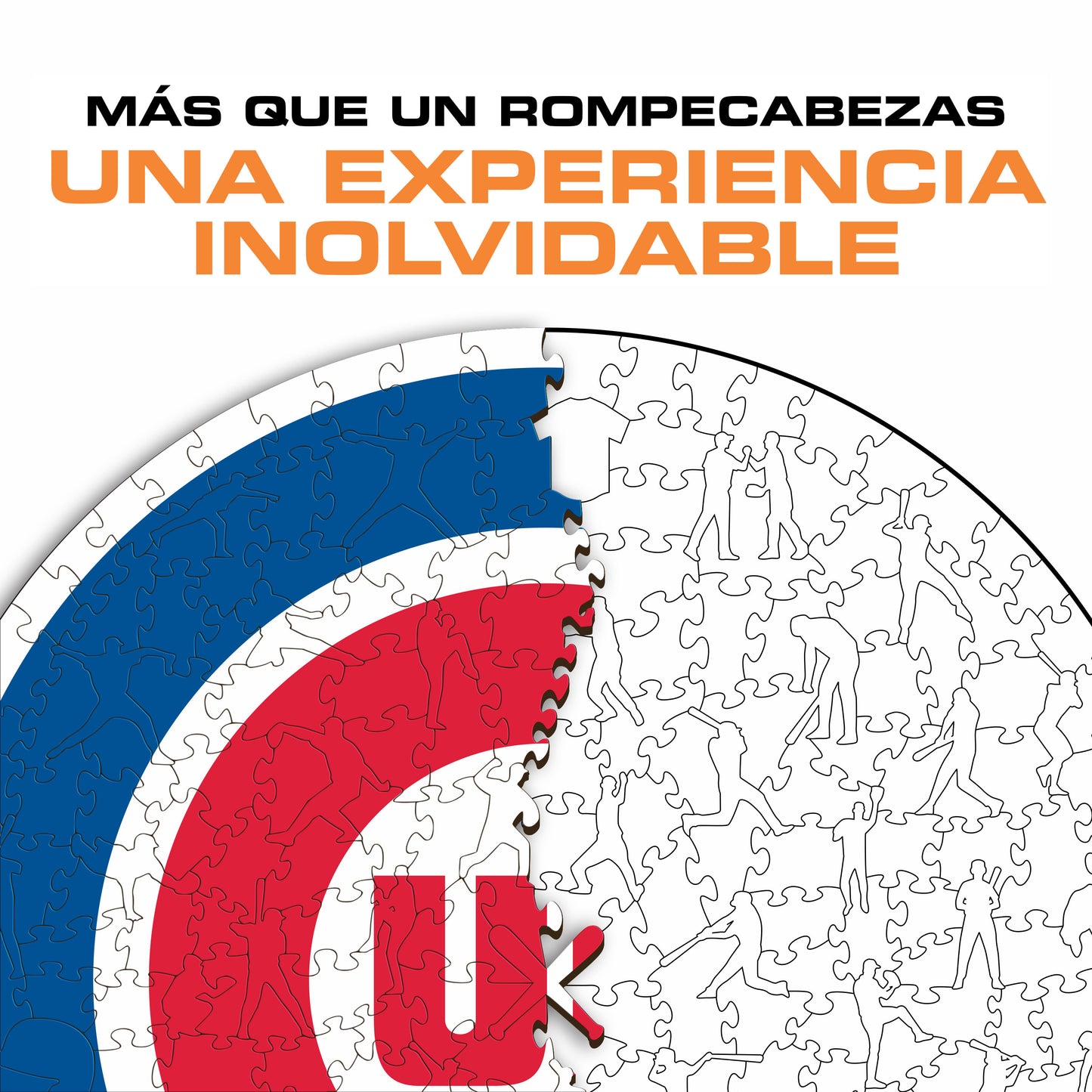 Chicago Cubs™ - Rompecabezas de Madera