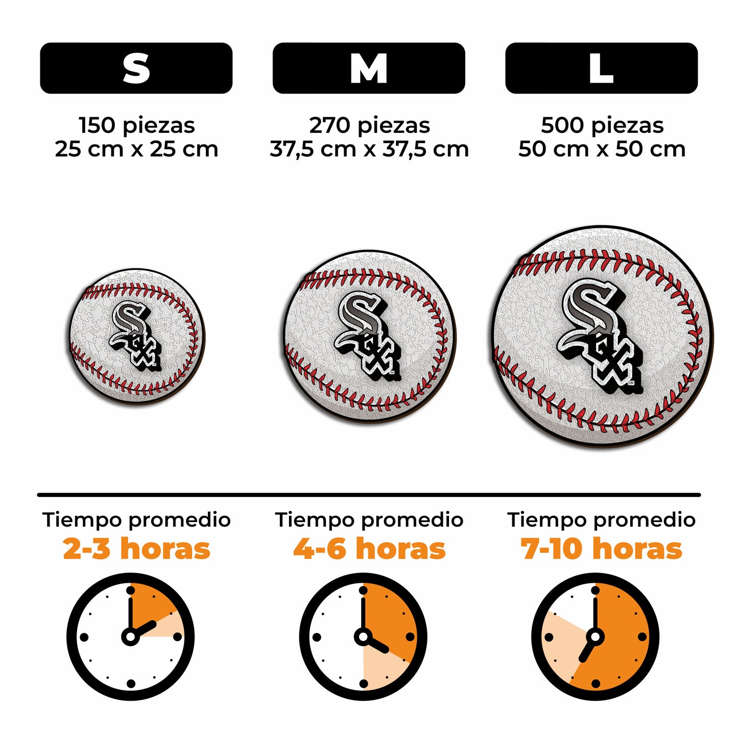 Chicago White Sox® - Rompecabezas de Madera