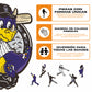 Colorado Rockies™ Mascota - Rompecabezas de Madera