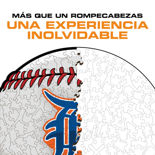 Detroit Tigers™ - Rompecabezas de Madera