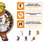 Miami Heat™ Mascota Rompecabezas de Madera
