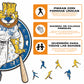 Kansas City Royals™ Mascota - Rompecabezas de Madera