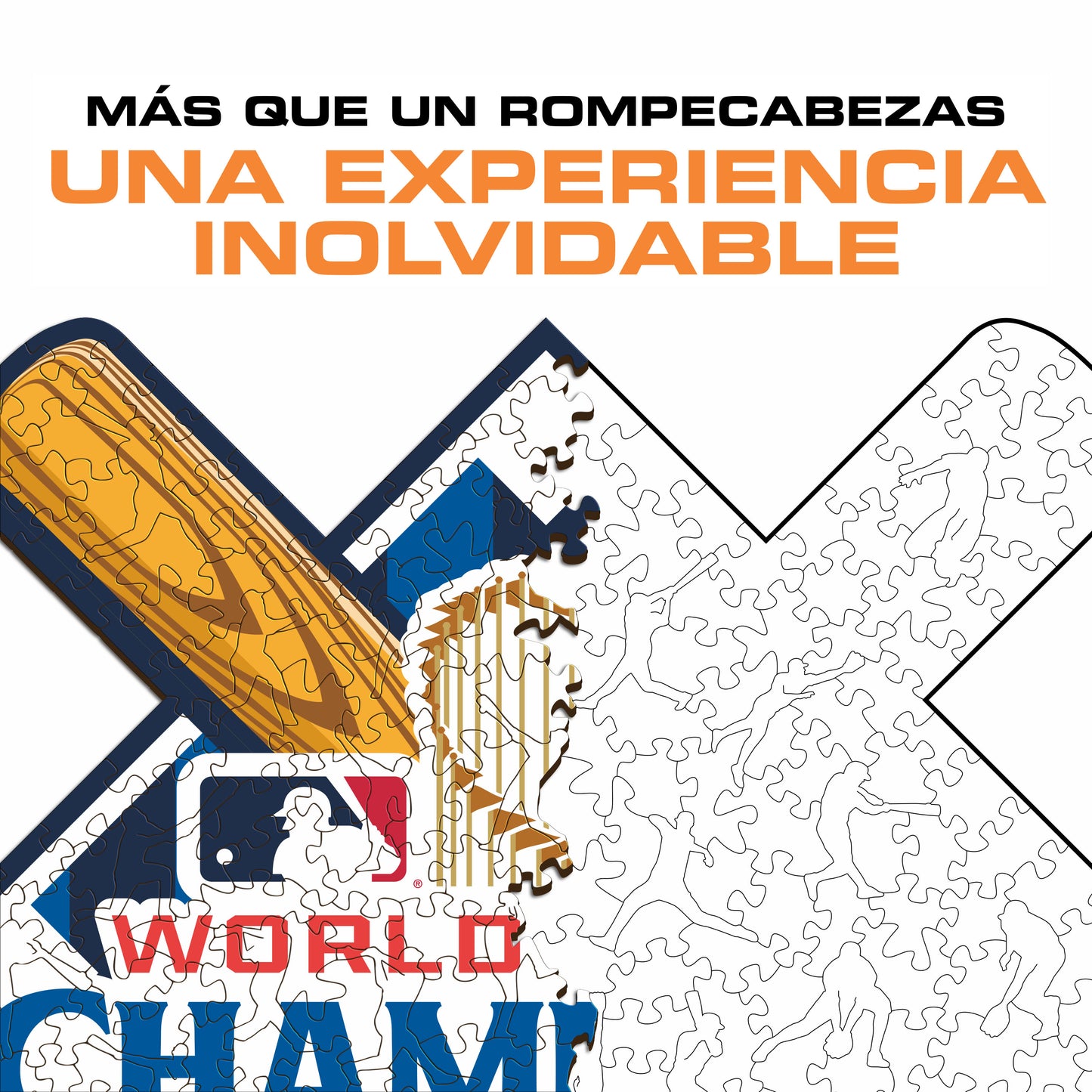 Los Angeles Dodgers™ 2024 World Series - Rompecabezas de Madera