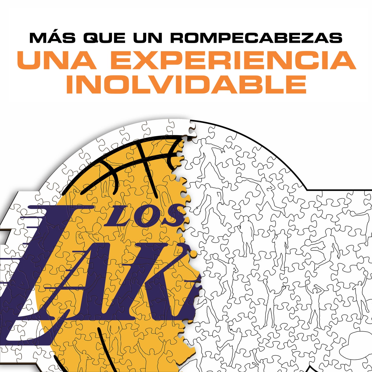 Los Angeles Lakers™ - Rompecabezas de Madera