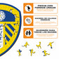Leeds United FC® Escudo - Rompecabezas de Madera