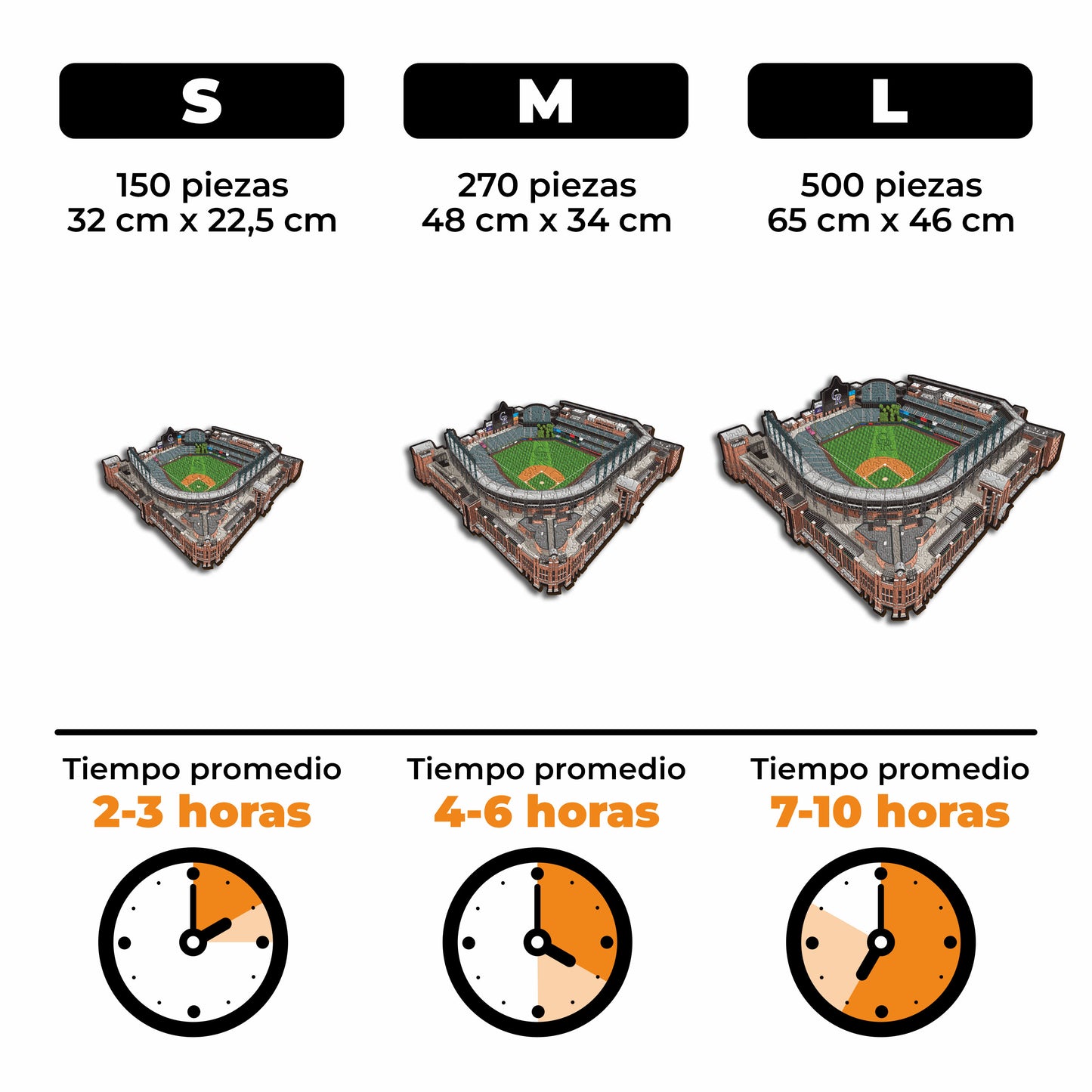 Colorado Rockies™ Coors Field - Rompecabezas de Madera