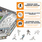 Texas Rangers™ Globe Life Field - Rompecabezas de Madera