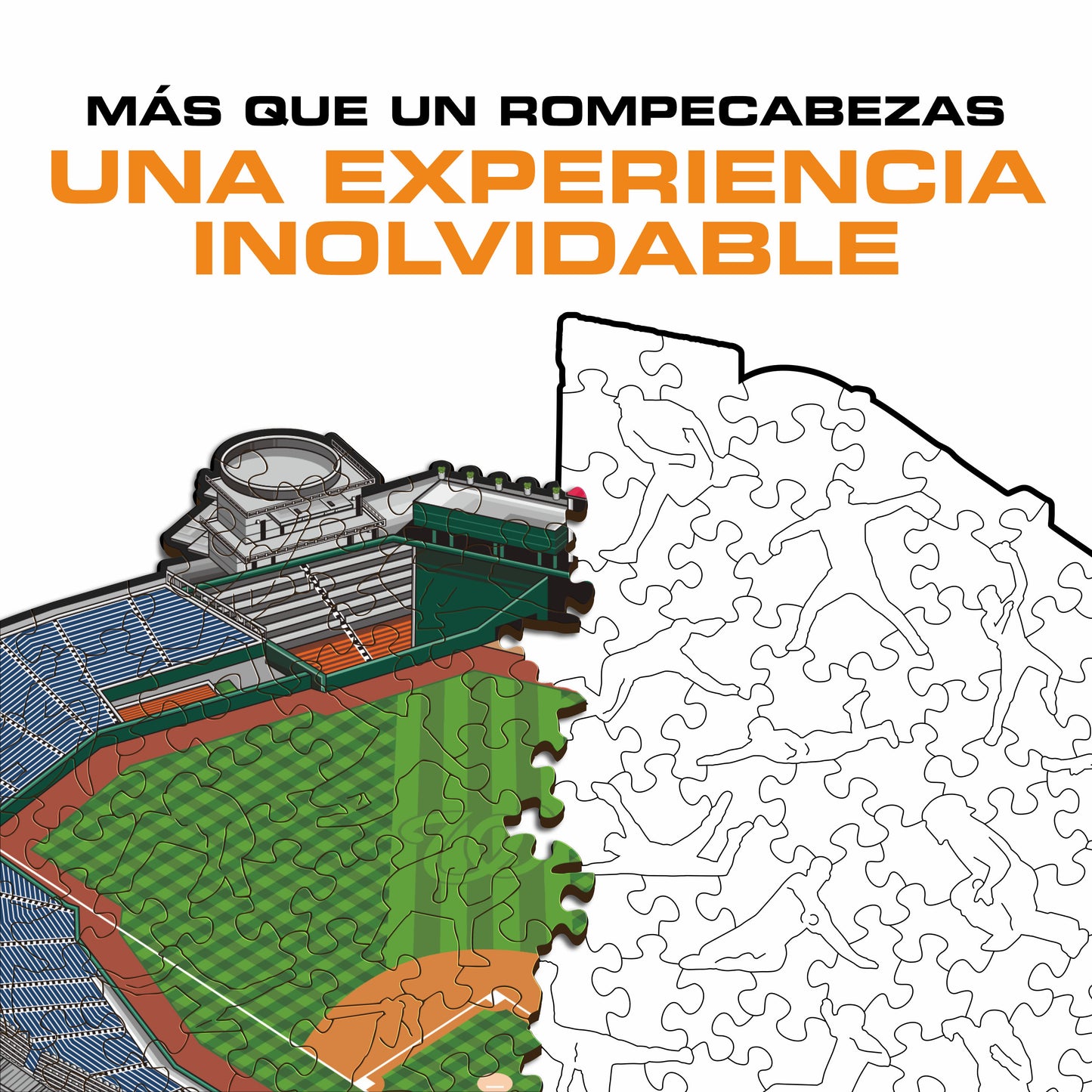 Washington Nationals™ Nationals Park - Rompecabezas de Madera
