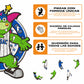 Orlando Magic™ Mascota Rompecabezas de Madera