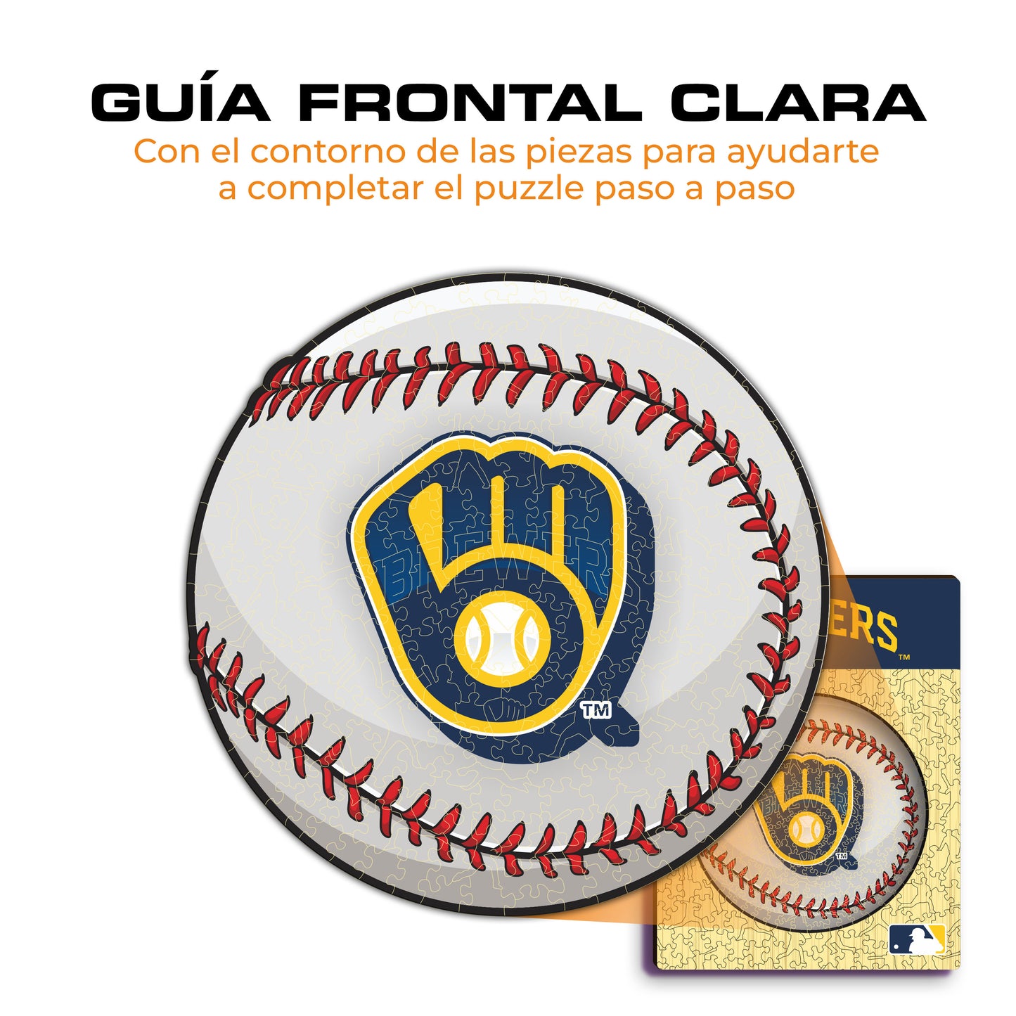 Milwaukee Brewers™ - Rompecabezas de Madera