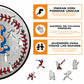 New York Mets™ - Rompecabezas de Madera
