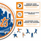 New York Mets™ - Rompecabezas de Madera