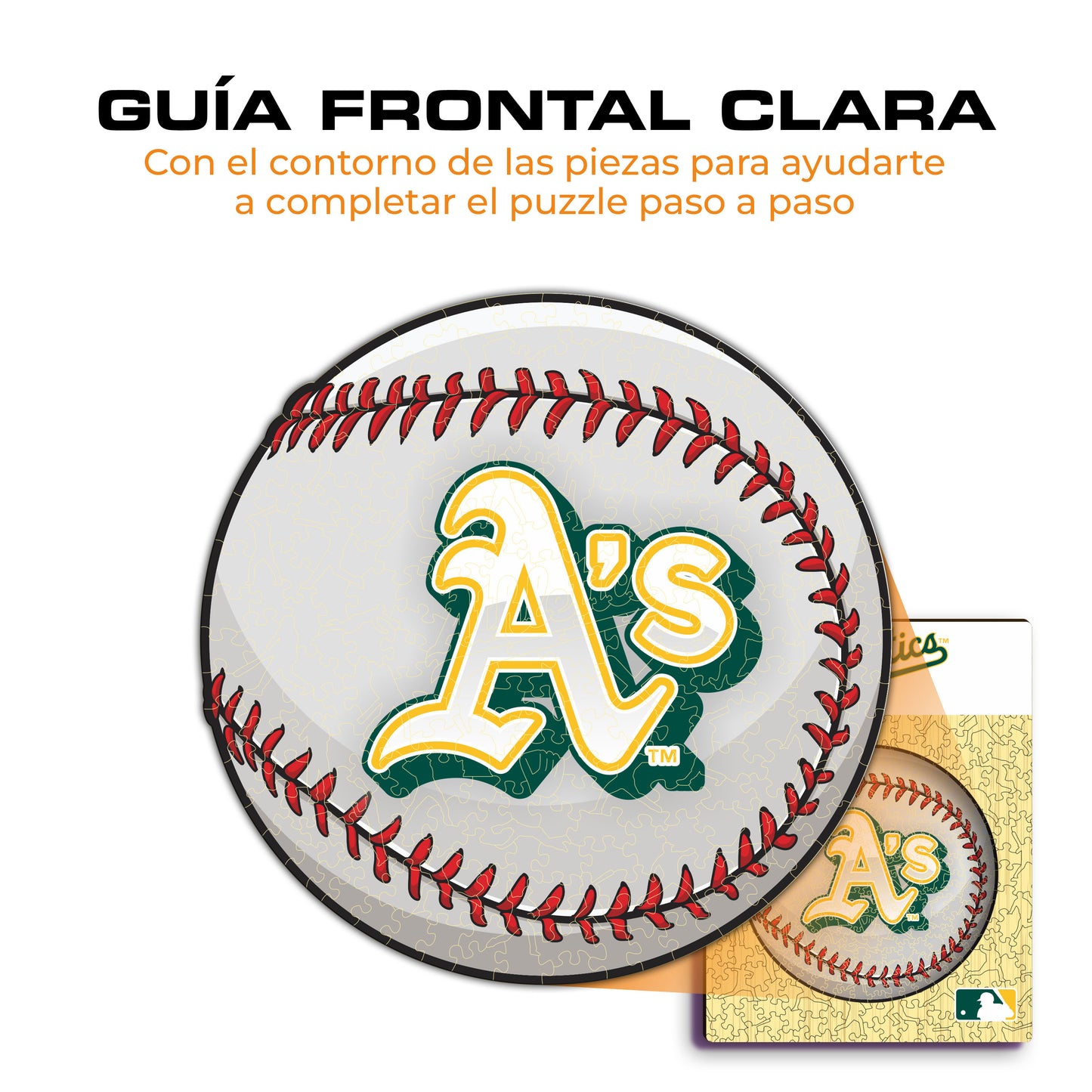 Oakland Athletics™ - Rompecabezas de Madera