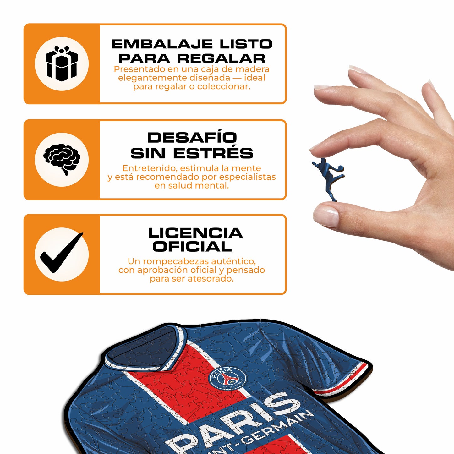 PSG FC® Jersey - Rompecabezas de Madera