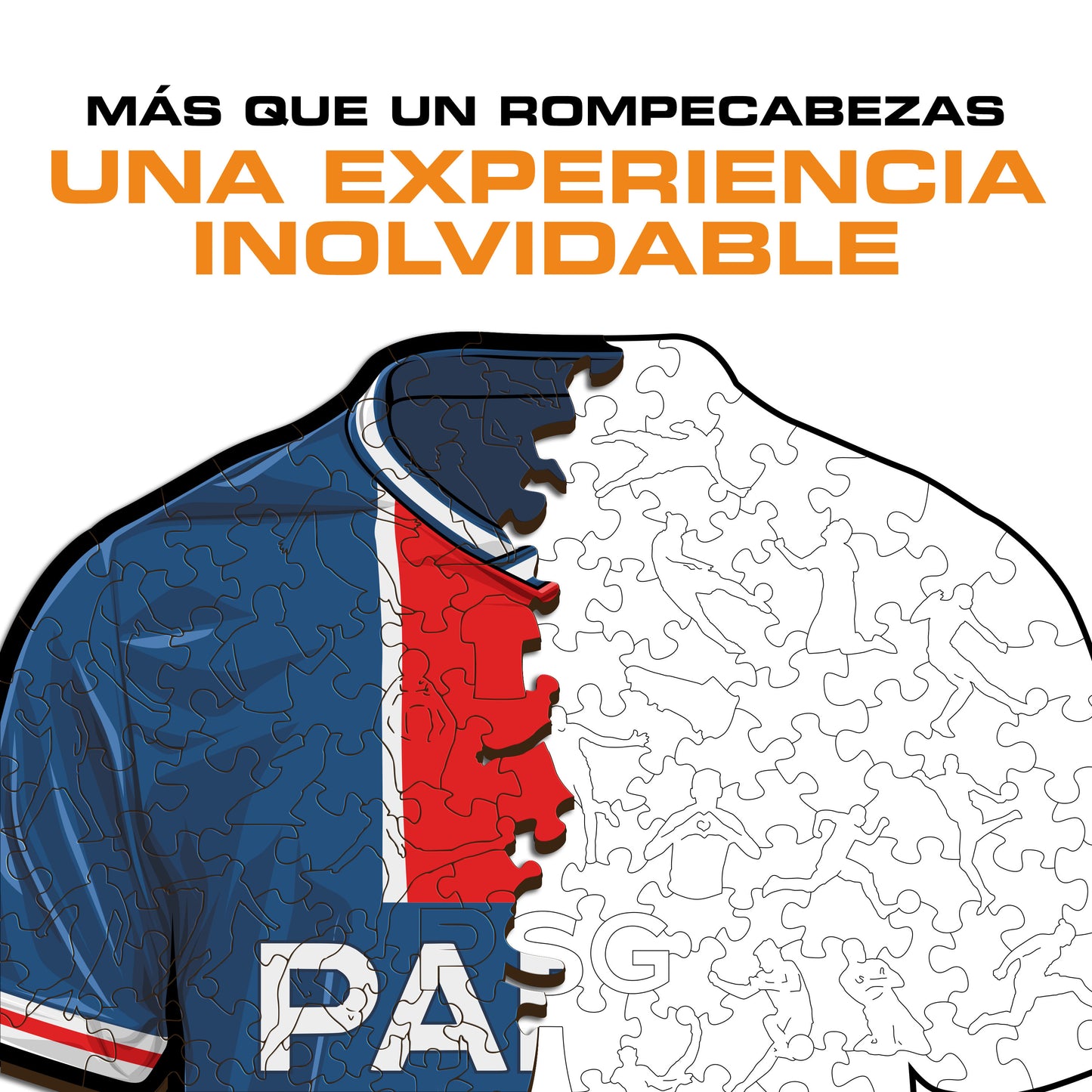 PSG FC® Jersey - Rompecabezas de Madera