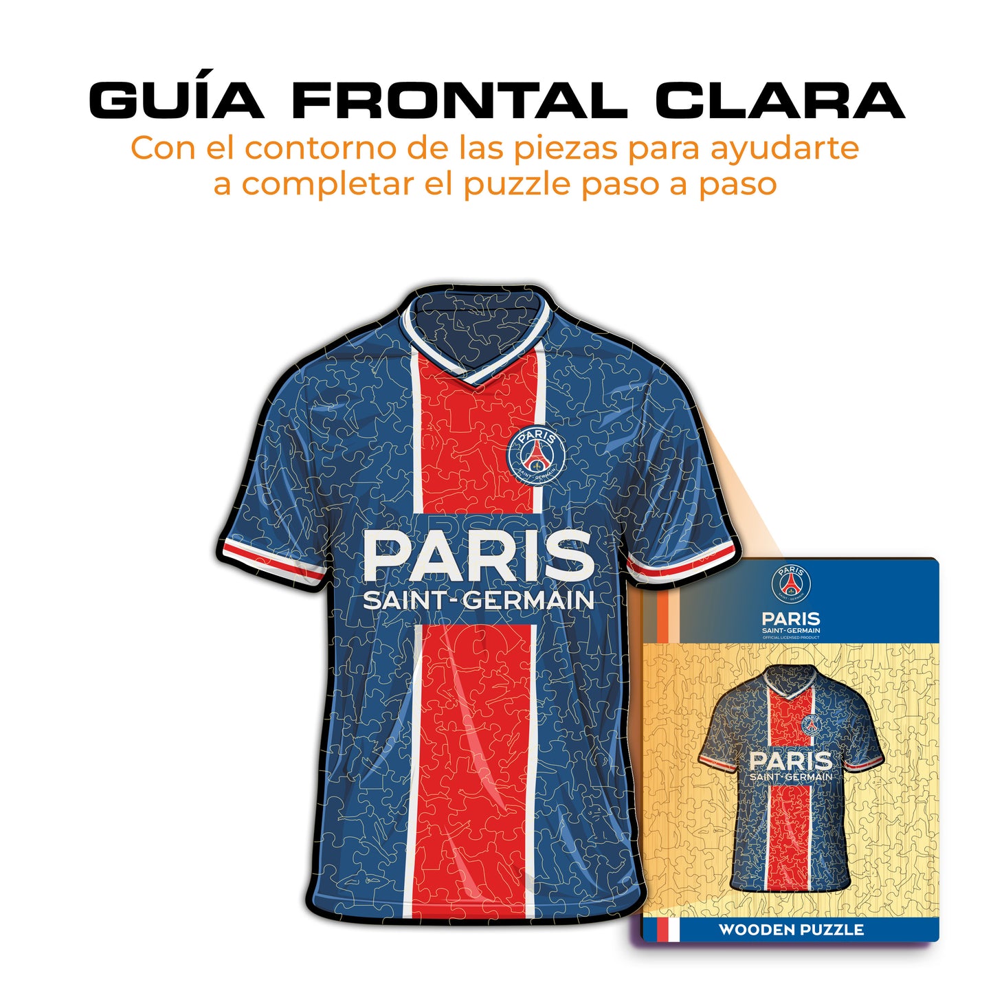 PSG FC® Jersey - Rompecabezas de Madera