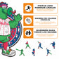 Philadelphia Phillies™ Mascota - Rompecabezas de Madera