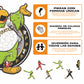 Pittsburgh Pirates™ Mascota - Rompecabezas de Madera