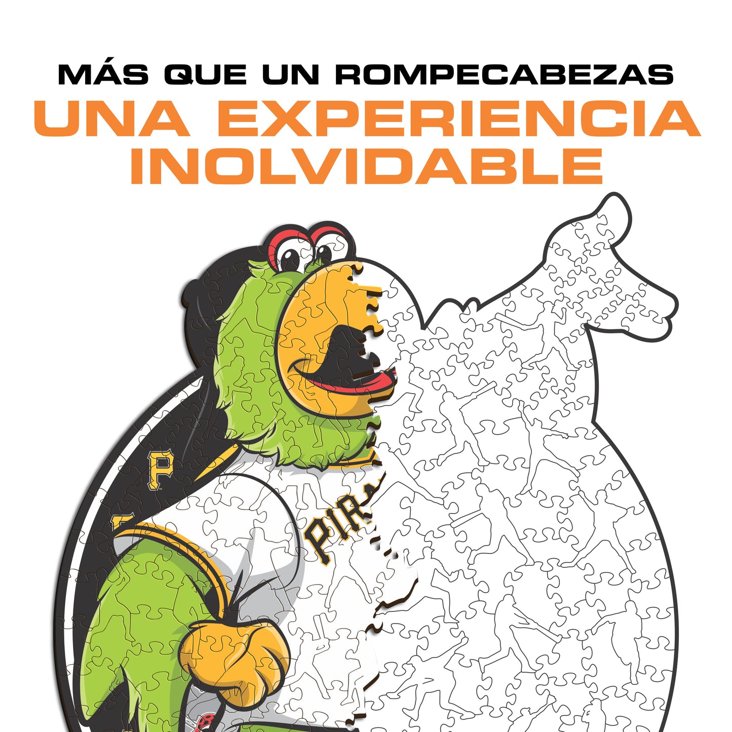 Pittsburgh Pirates™ Mascota - Rompecabezas de Madera