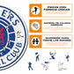 Rangers FC® Escudo - Rompecabezas de Madera