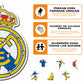 Real Madrid CF® Escudo - Rompecabezas de Madera