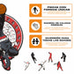 Portland Trail Blazers™ Mascota Rompecabezas de Madera