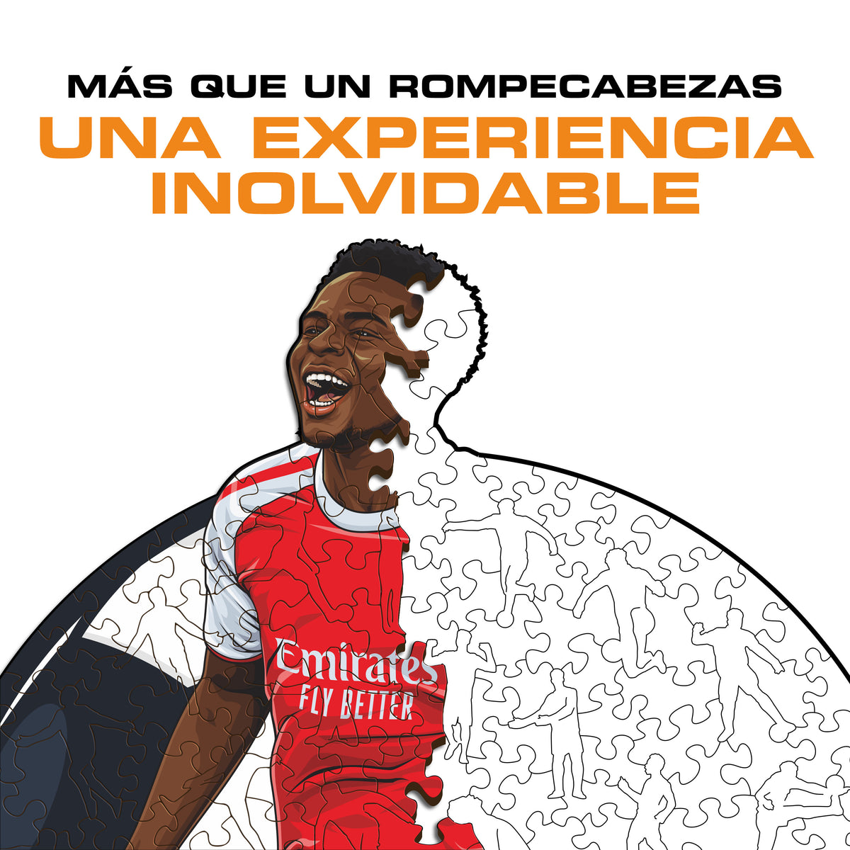 Bukayo Saka - Rompecabezas de Madera