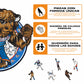 Oklahoma City Thunder™ Mascota - Rompecabezas de Madera