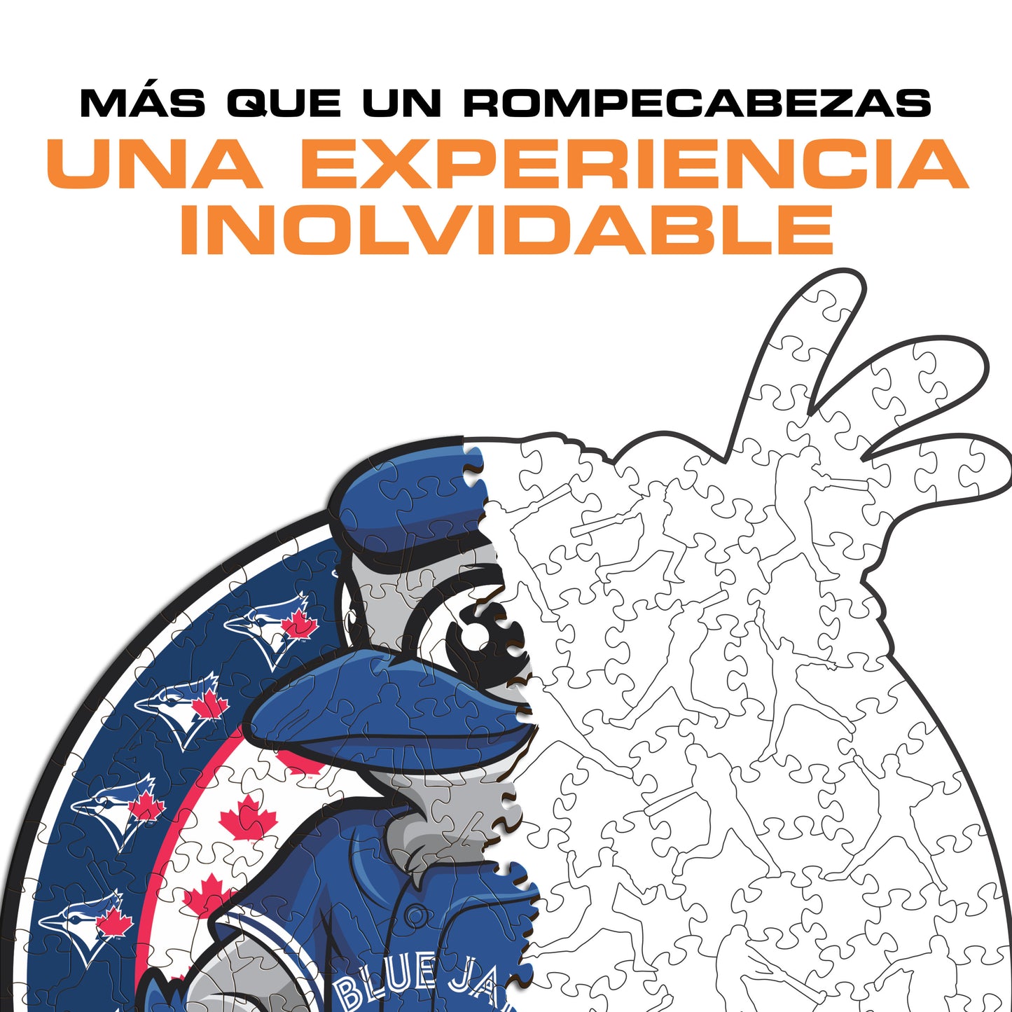 Toronto Blue Jays™ Mascota - Rompecabezas de Madera