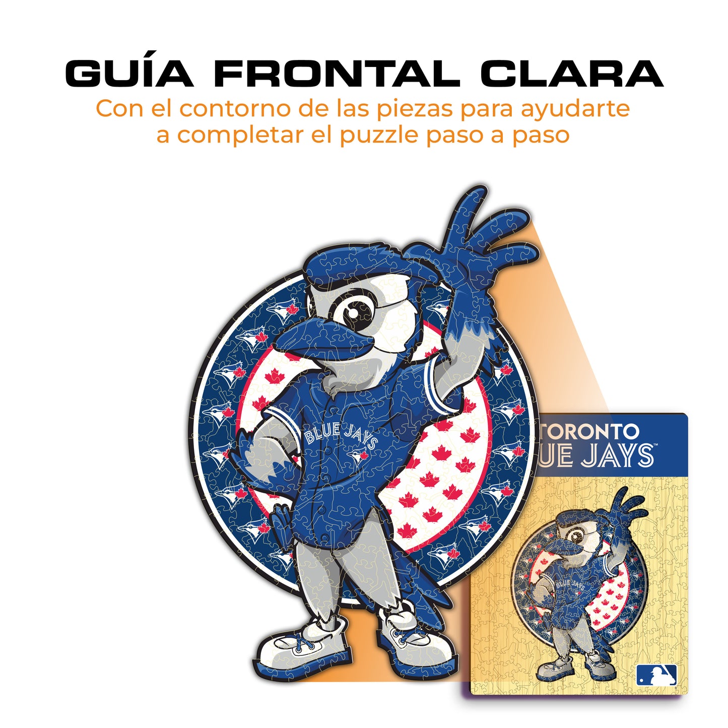 Toronto Blue Jays™ Mascota - Rompecabezas de Madera