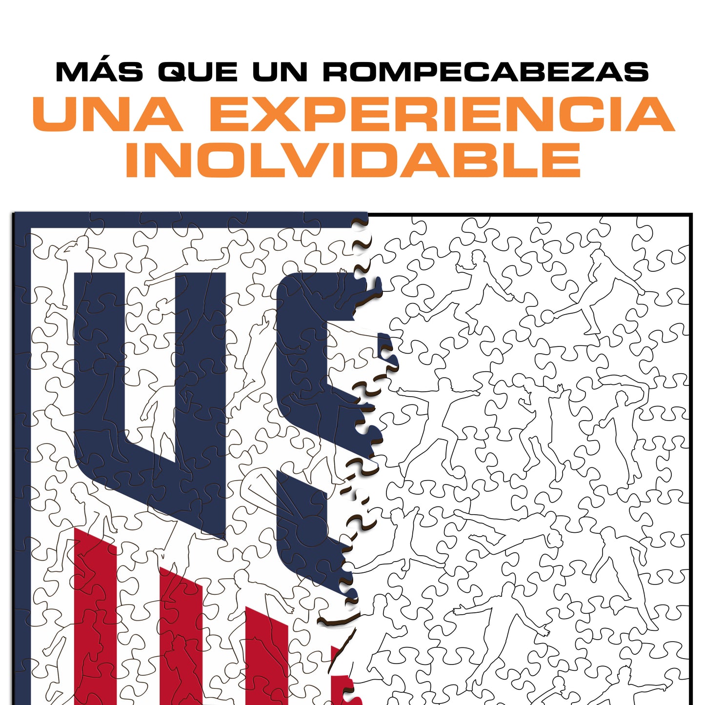 USMNT® Escudo - Rompecabezas de Madera