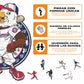 Washington Nationals™ Mascota - Rompecabezas de Madera