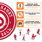 Atlanta Hawks™ - Rompecabezas de Madera