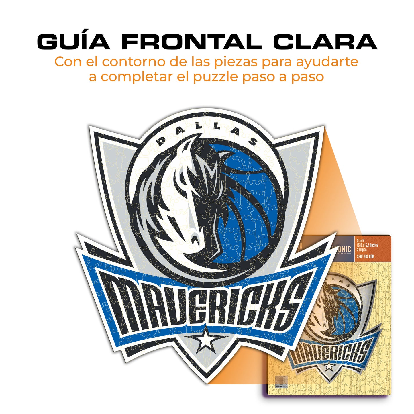 Dallas Mavericks™ - Rompecabezas de Madera