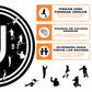 Juventus FC® Escudo - Rompecabezas de Madera