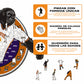 Phoenix Suns™ Mascota Rompecabezas de Madera