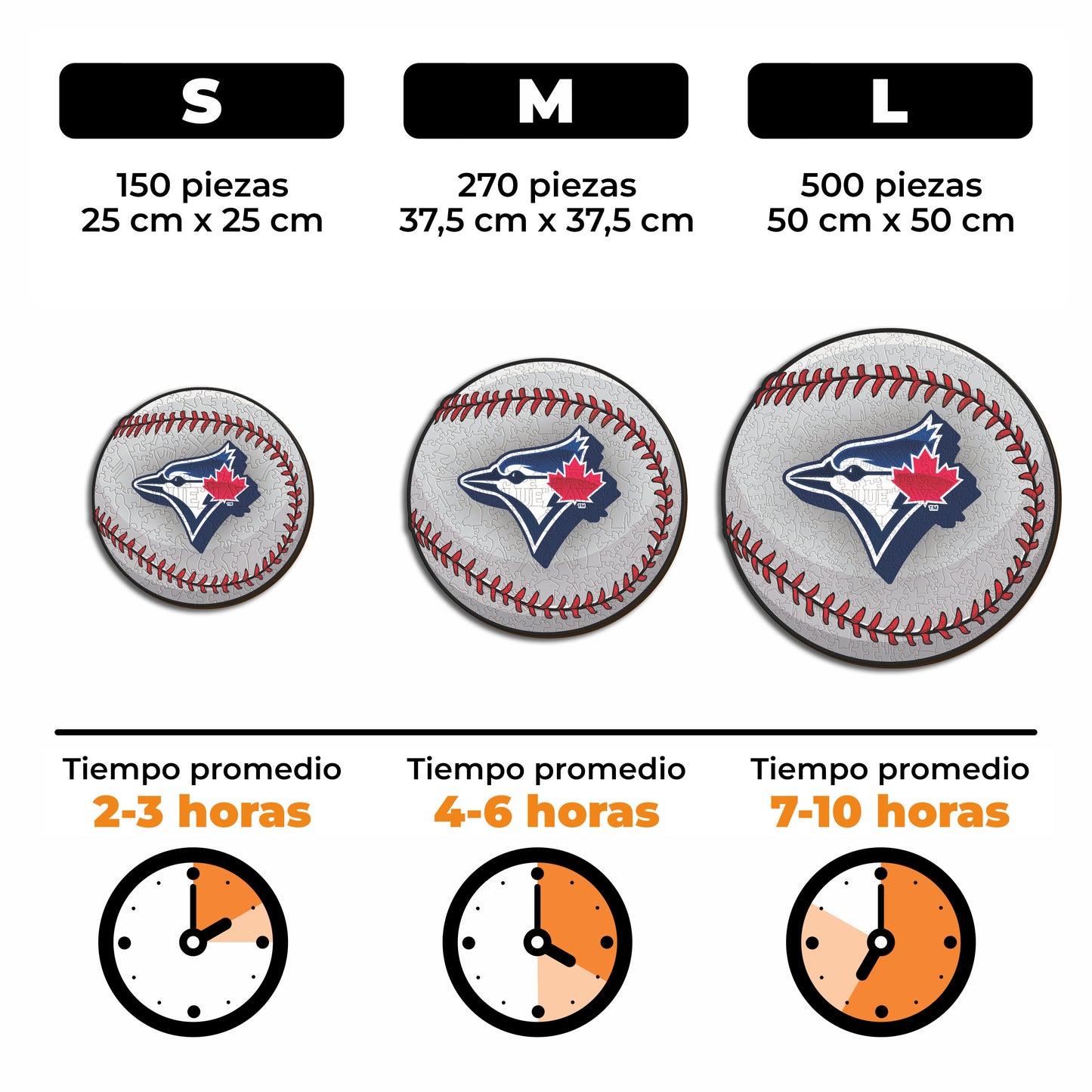 Toronto Blue Jays™ - Rompecabezas de Madera