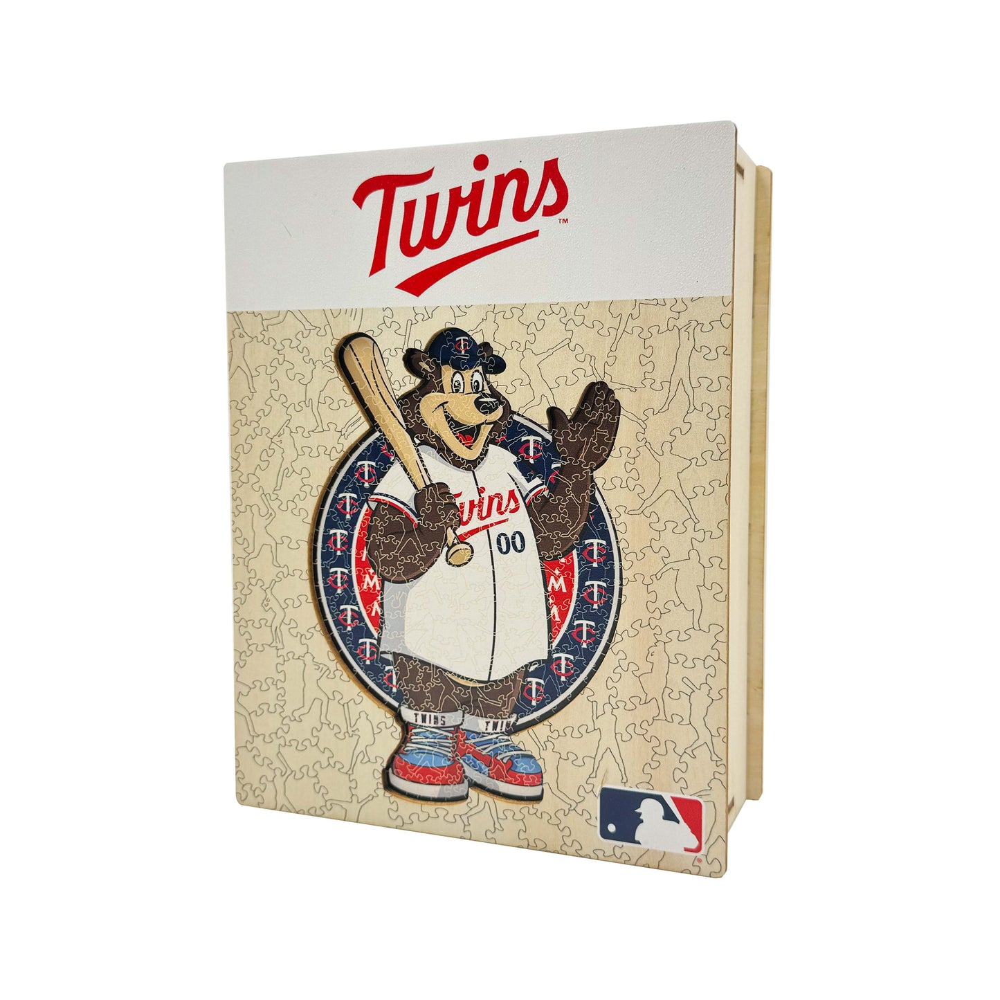 Minnesota Twins™ Mascota - Rompecabezas de Madera