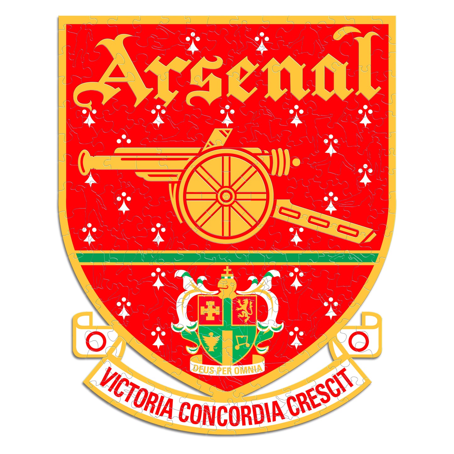 2 PACK Arsenal FC® Escudo + Retro Logo