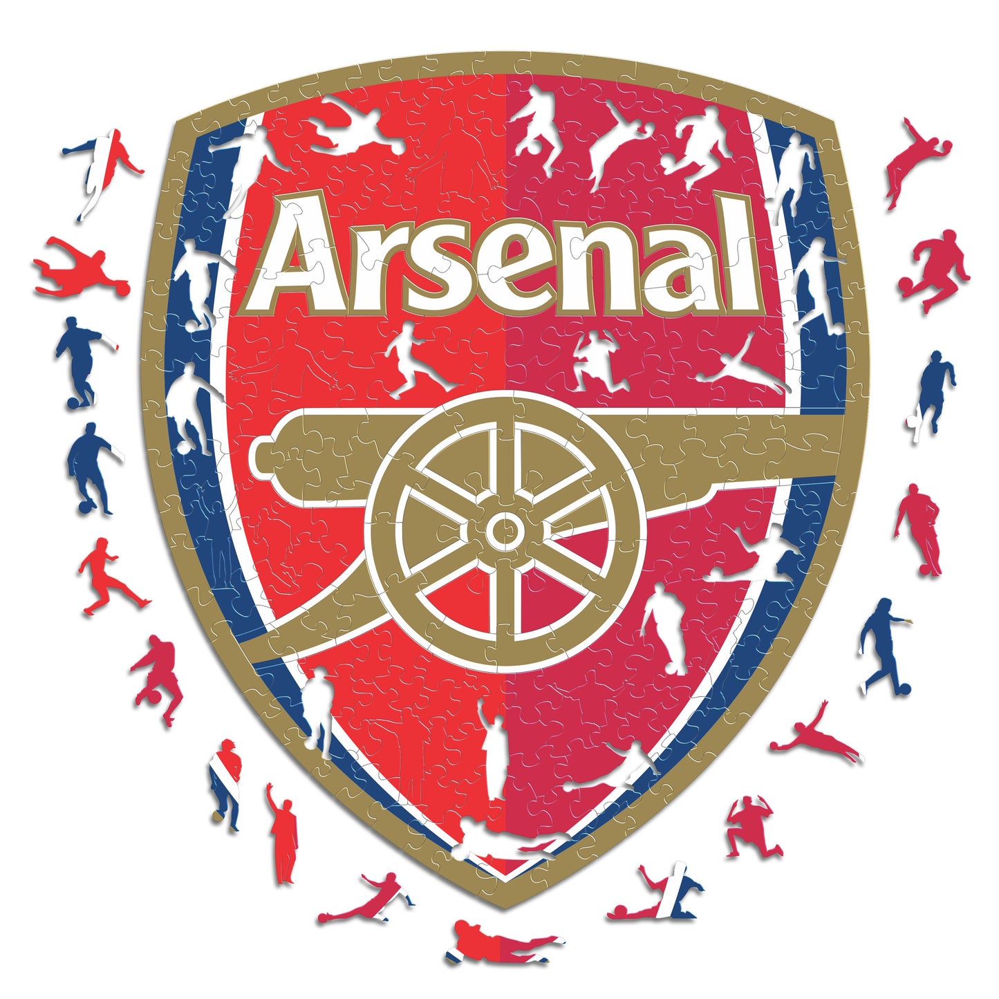 Arsenal FC® Escudo - Rompecabezas de Madera