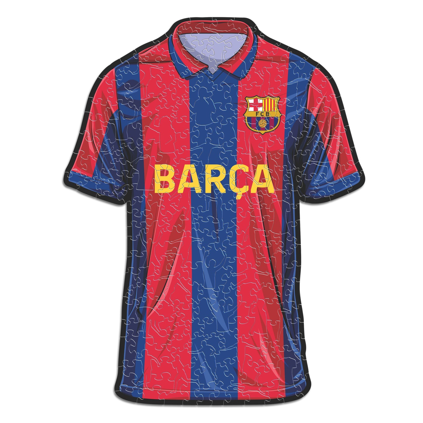 FC Barcelona® Jersey - Rompecabezas de Madera