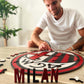 AC Milan® Escudo - Rompecabezas de Madera