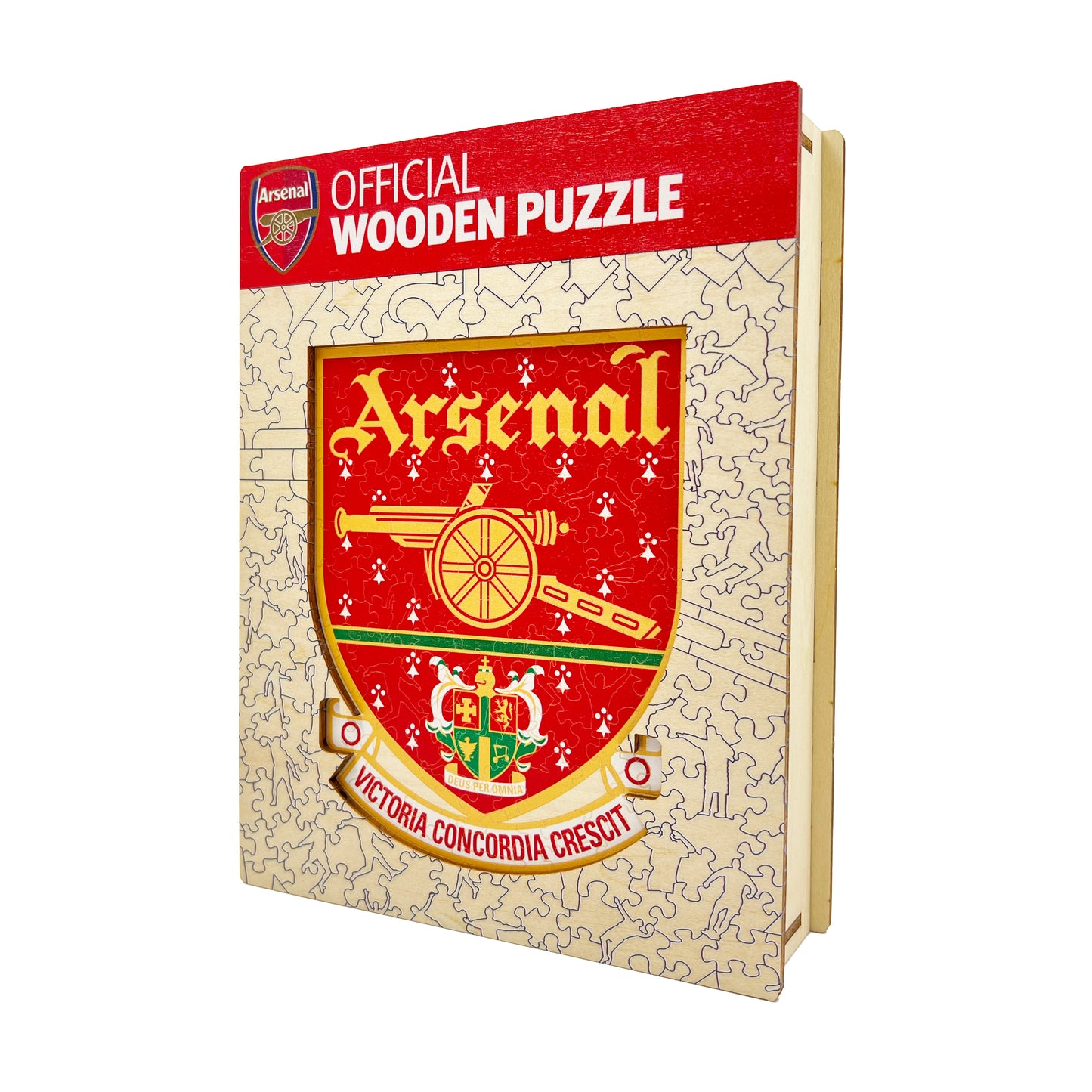 Arsenal FC® Escudo Retro - Rompecabezas de Madera