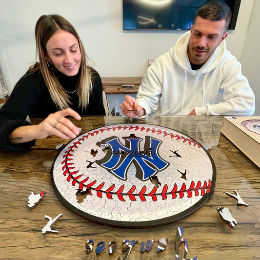 New York Yankees™ - Rompecabezas de Madera