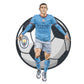 4 PACK Manchester City FC® Escudo + Haaland + De Bruyne + Foden