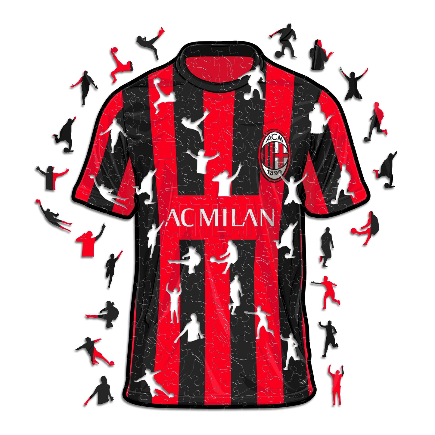 2 PACK AC Milan® Jersey + 5 Jugadores