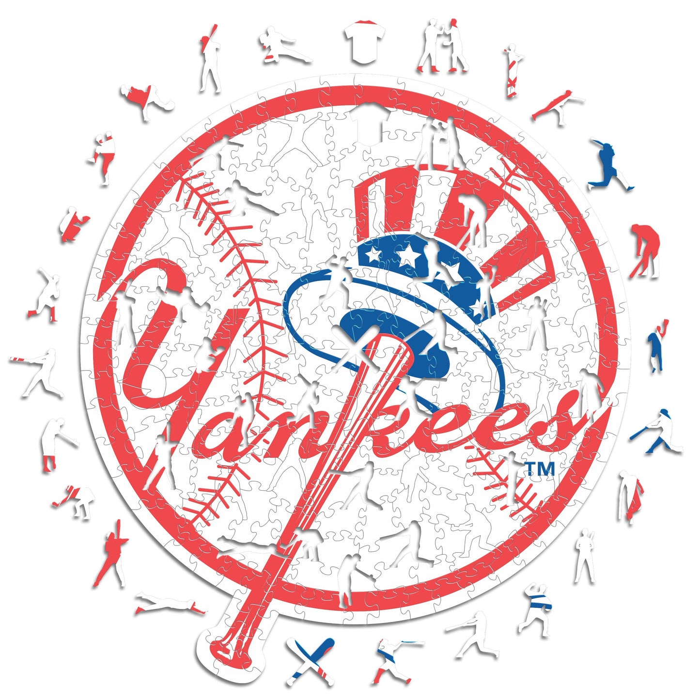 New York Yankees™ - Rompecabezas de Madera