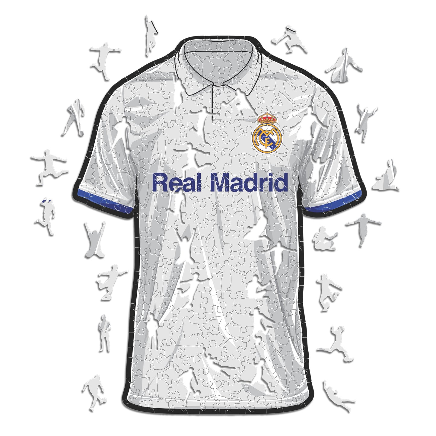 Real Madrid CF® Jersey - Rompecabezas de Madera